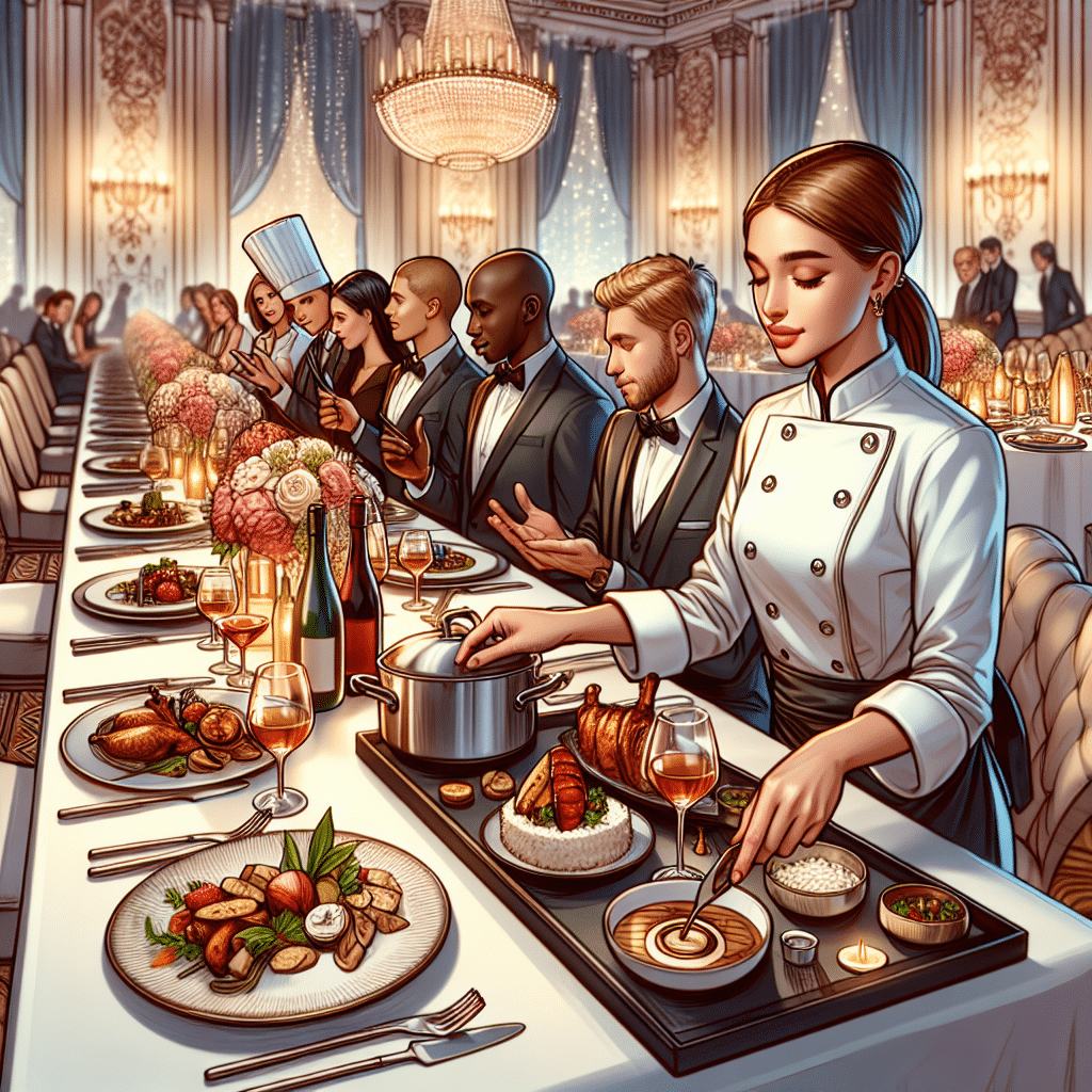 Catering para eventos VIP: detalles que marcan la diferencia