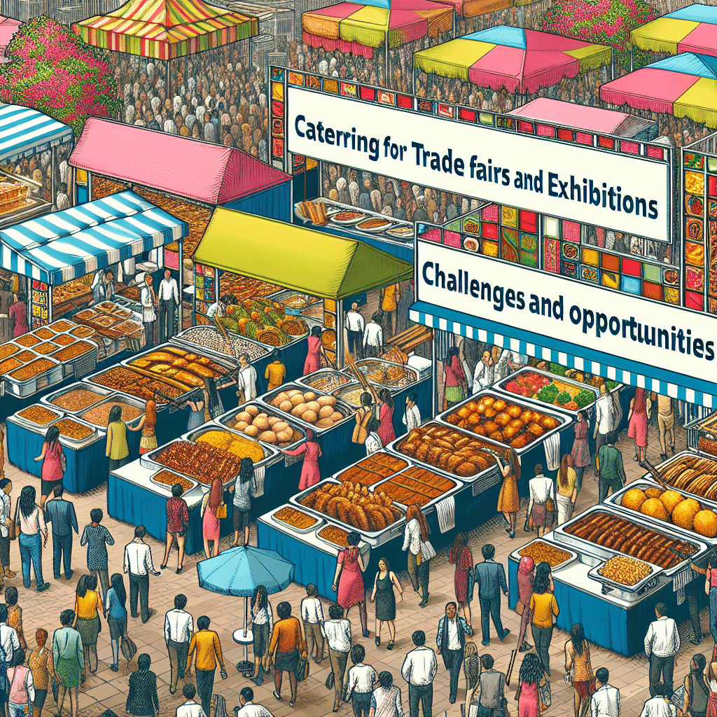 Catering para ferias y exposiciones: retos y oportunidades