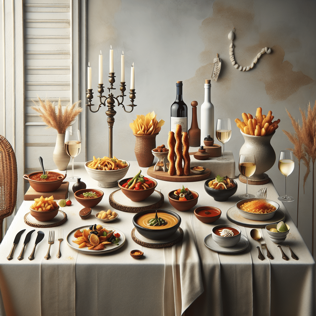 Platos típicos españoles adaptados al catering moderno